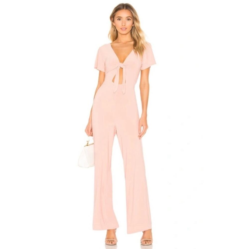 Revolve Tularosa Marbella Jumpsuit in Blush Size SM NWT